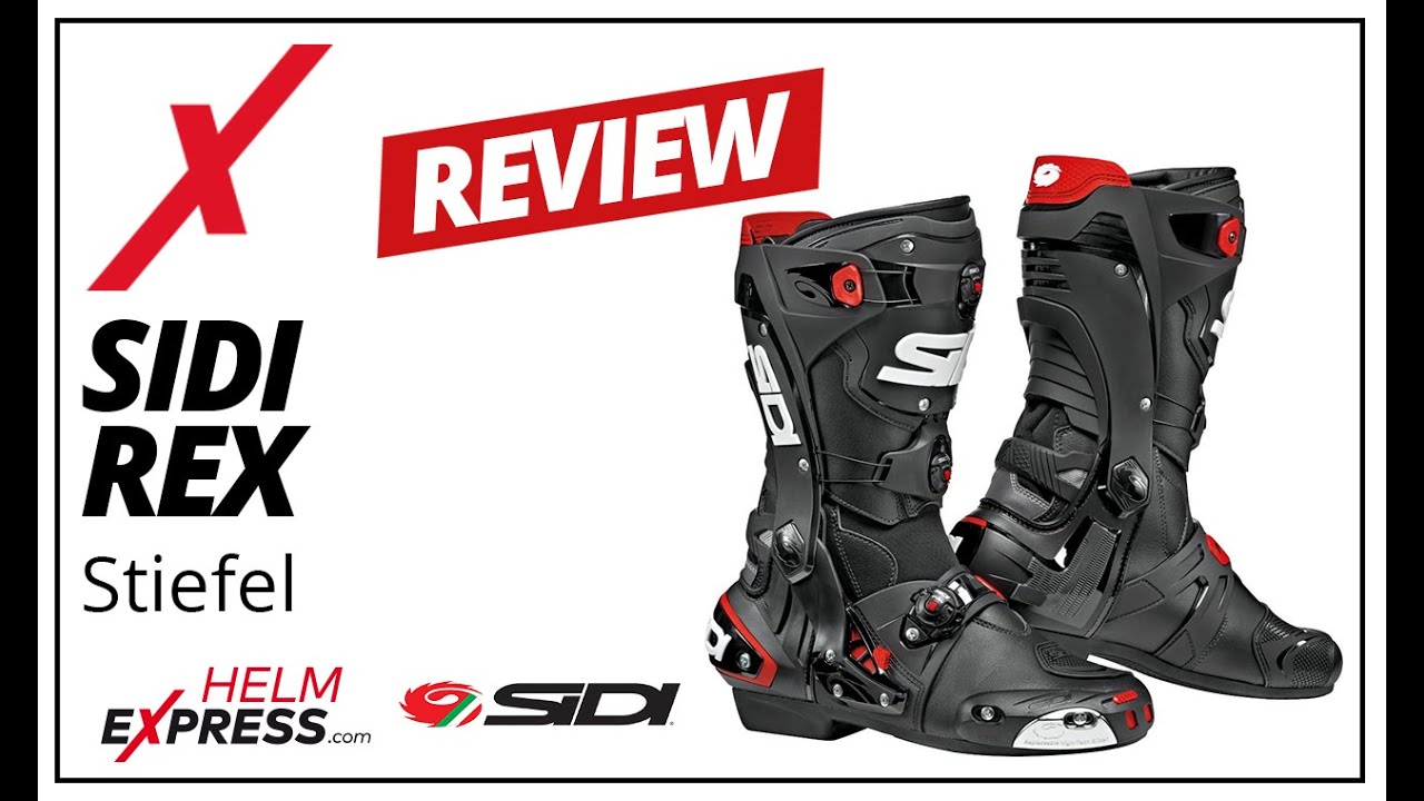 Produktvorstellung SIDI REX Motorradstiefel | Helmexpress.com