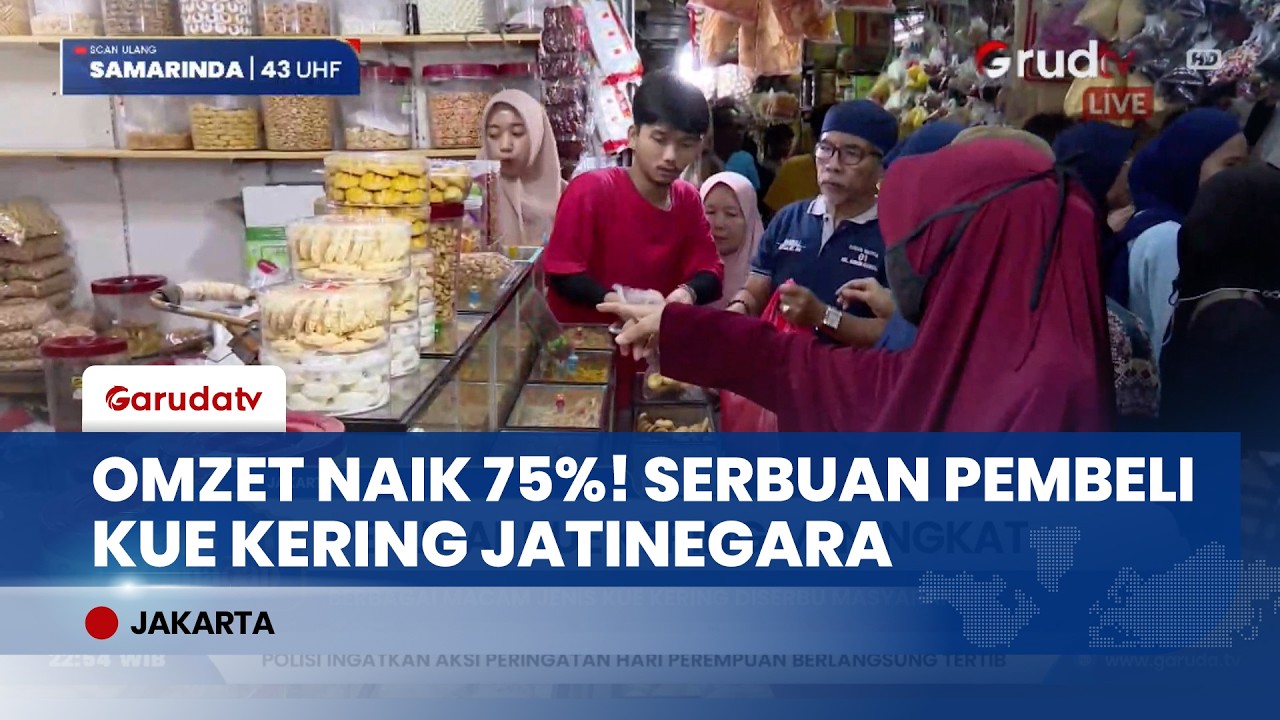 Berkah Lebaran! Pedagang Kue Kering Jatinegara Banjir Order, Omzet Naik 75 Persen