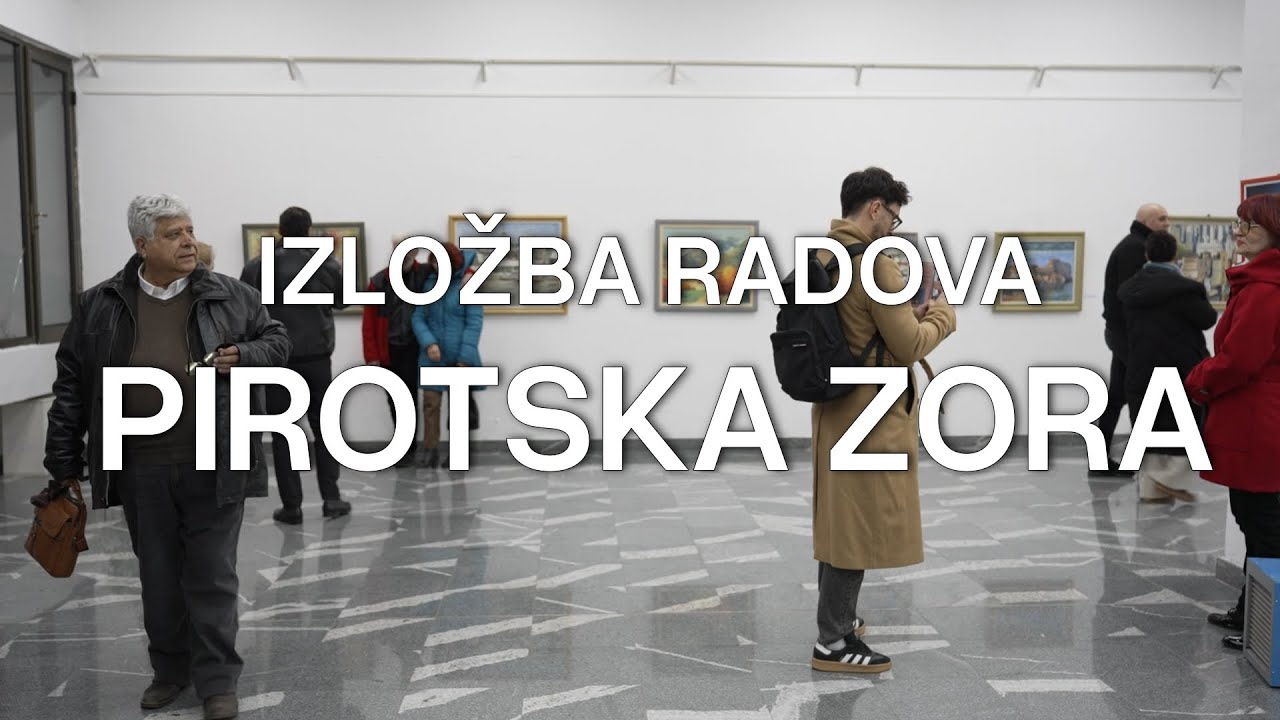 Raznovrsne slikarske tehnike na izložbi Udruženja „Pirotska zora“ u Dimirovgradu