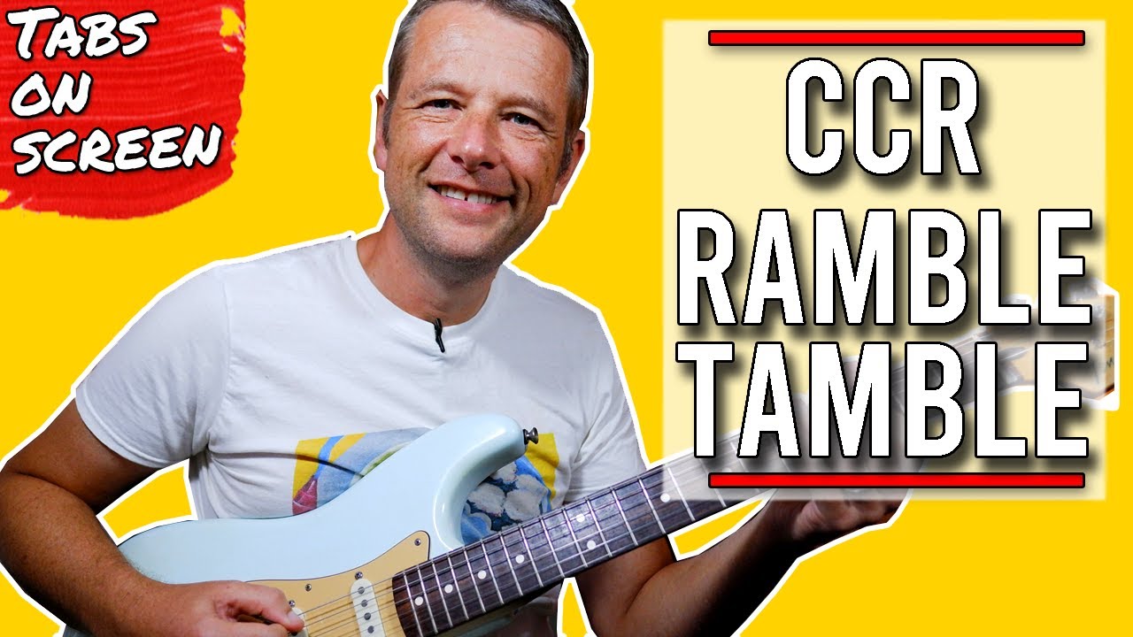 Ramble Tamble Guitar Lesson | Creedence Clearwater Revival