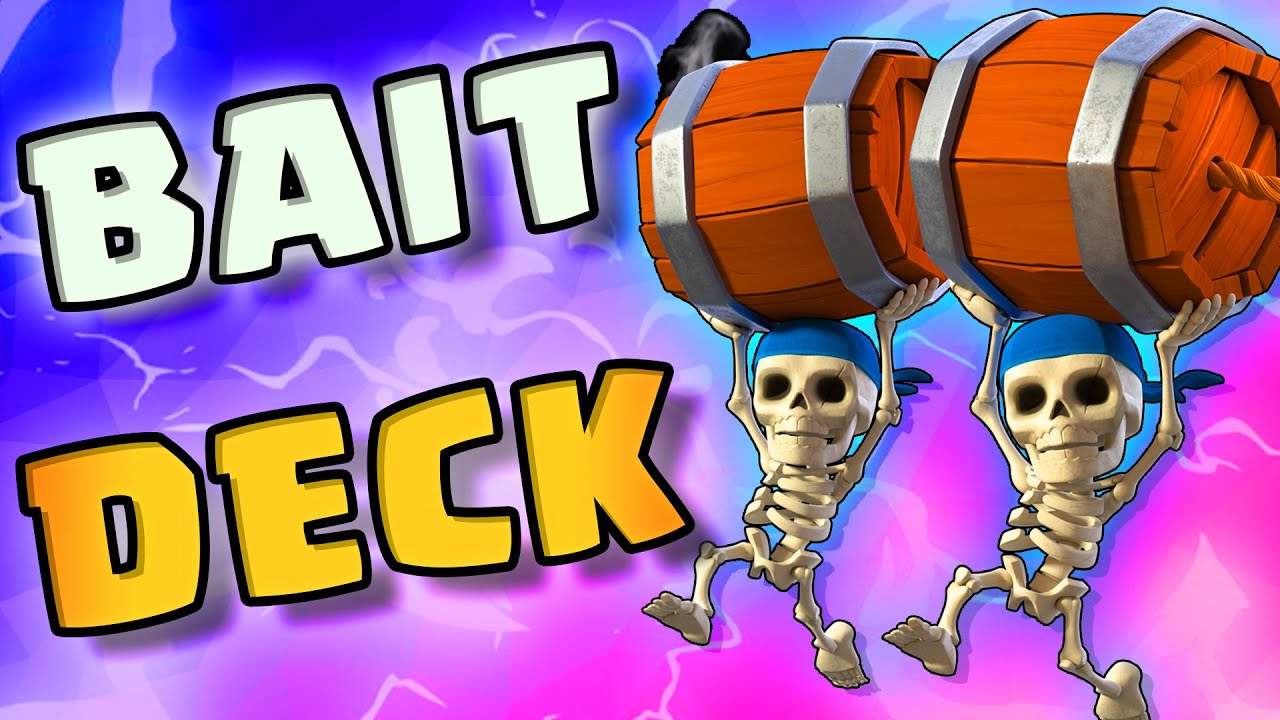 Wall Breakers Royal Recruits Bait Deck Clash Royale