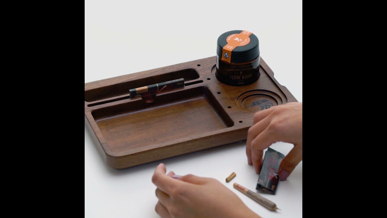 JAY MILL l CUSTOM WOOD JOINT ROLLING TRAY