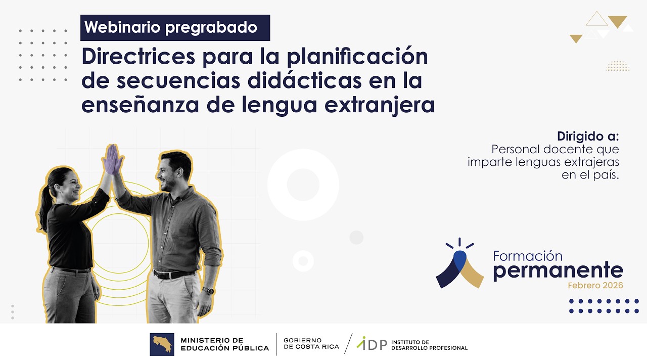 Directrices para la planificación de secuencias didácticas en la enseñanza de lengua extranjera.