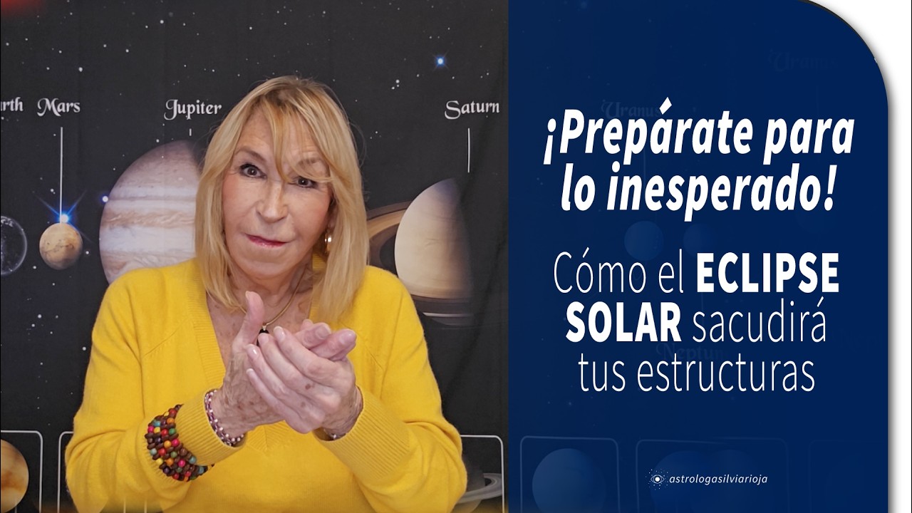 ECLIPSE SOLAR EN ACUARIO: ¡Prepárate para lo inesperado! El ECLIPSE SOLAR sacudirá tus estructuras