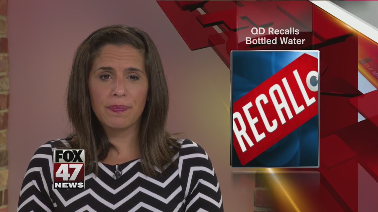 RECALL: Gallon bottled water may contain dairy