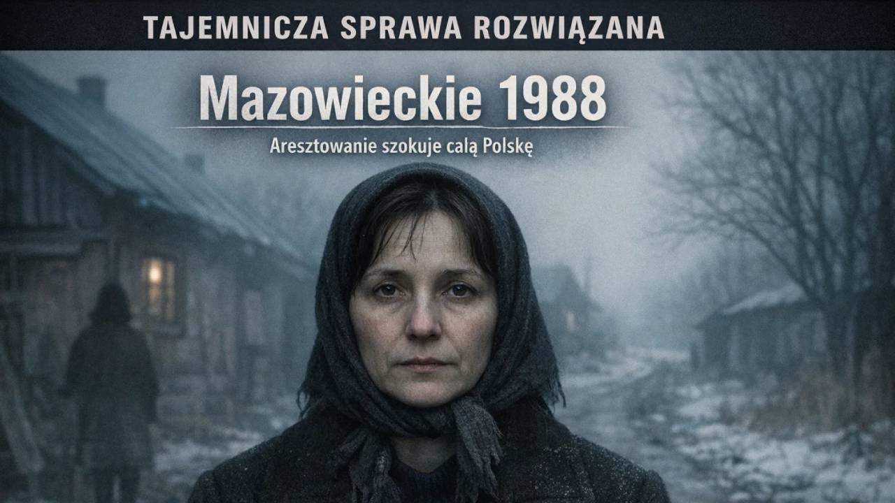 Mazowieckie 1988 Tajemnicza sprawa rozwiązana — aresztowanie szokuje całą Polskę