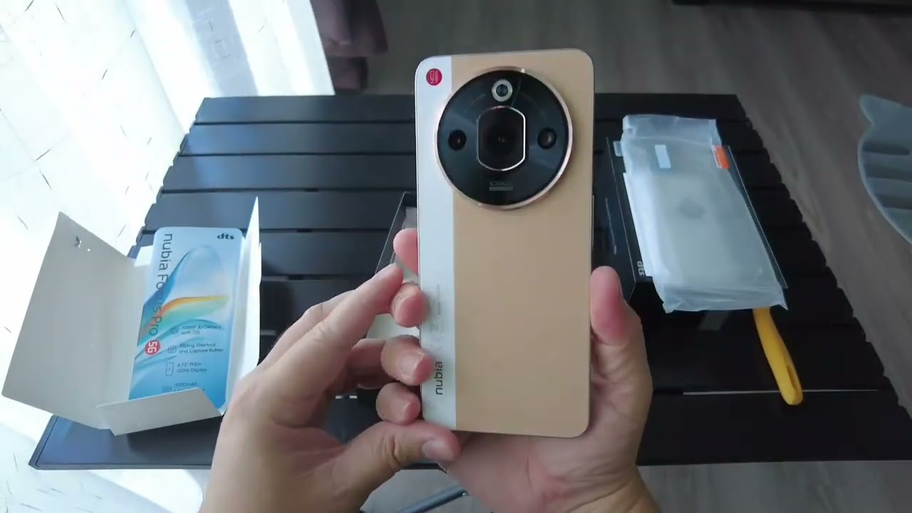 Nubia Focus Pro 5G unboxing and camera test