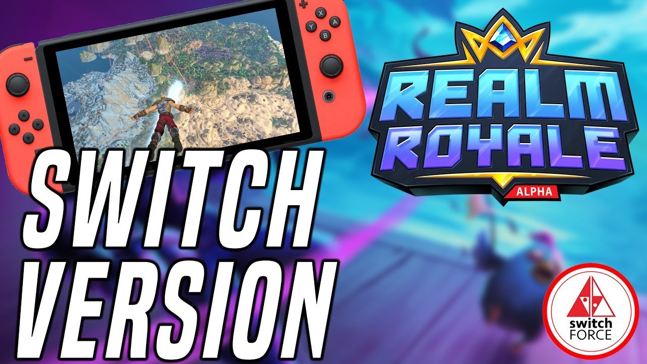 Realm Royale Switch Gameplay - How Does It Run? Another Good Free To Play Switch Game?