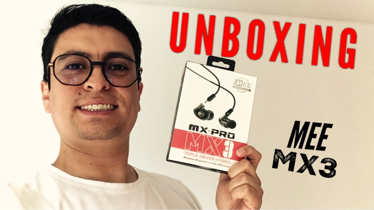 Mee Audio  MX3-PRO  In-Ear Monitors - UNBOXING - RONALD GONZALEZ