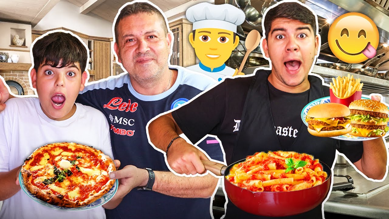👨‍🍳 SHALE CUCINA UN PRANZO SPECIALE a CHEF FRANCO e CHRISTIAN!!