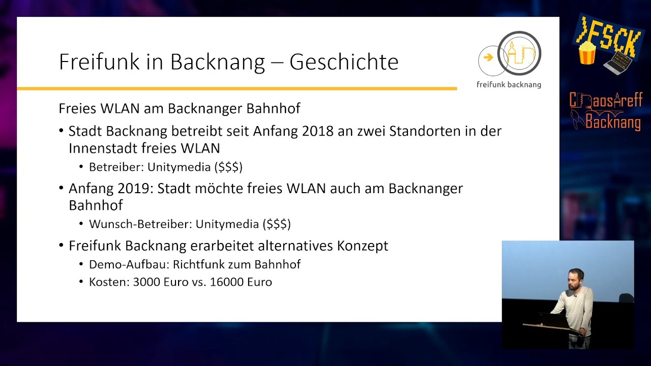 FSCK 2025 - Freifunk in Backnang