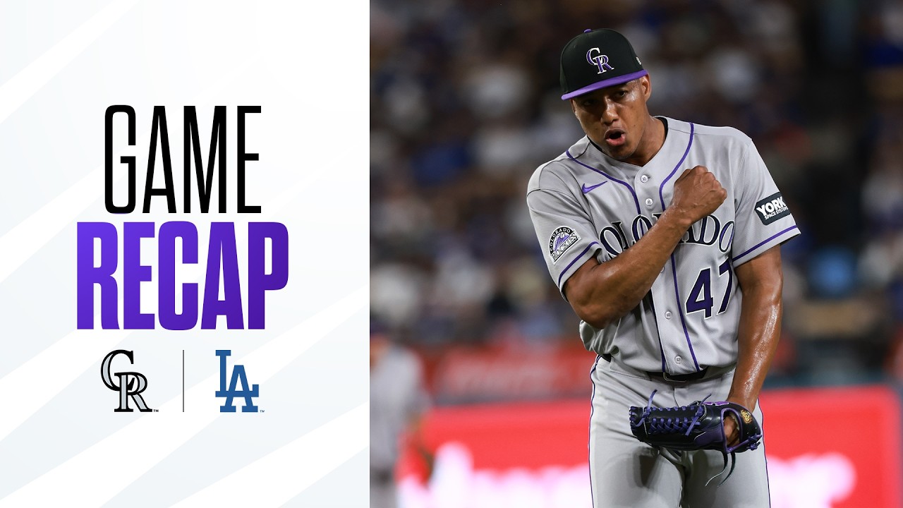 Rockies vs. Dodgers Game Highlights (7/7/26) | MLB Highlights
