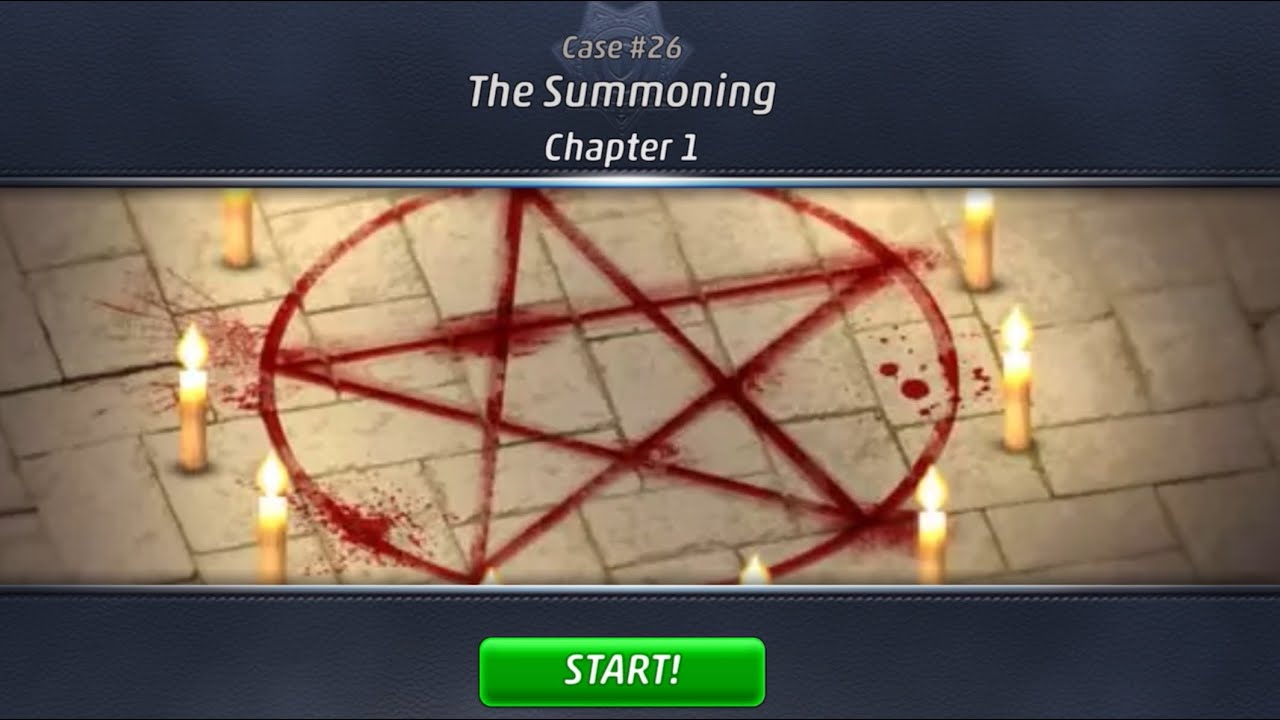 Criminal Case Grimsborough - Case #26 The Summoning - Chapter 1