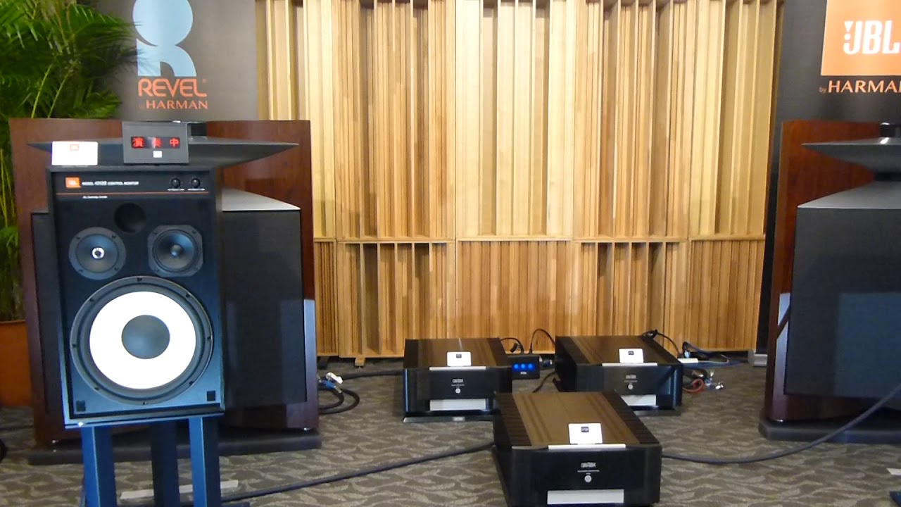大阪ハイエンドオーディオショウ2018 ハーマンインターナショナル JBL4312G