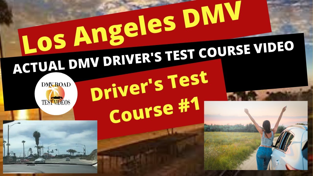 *ACTUAL TEST ROUTE* Los Angeles DMV Driver's Test Route #1 - Behind The Wheel License Tip Video Pass