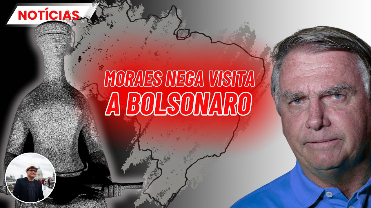 🔴AO VIVO: MORAES voltou atrás e NEGOU PEDIDO para que BEATTIE assessor de TRUMP visite BOLSONARO.