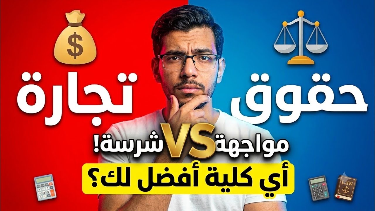 كل حاجة عن كلية تجارة📈💰 و كلية حقوق⚖️ | احذر من الاختيار الغلط🔥