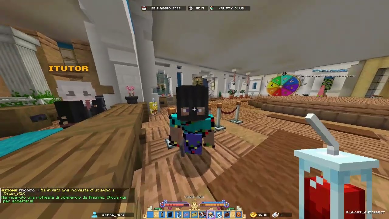 Minecraft rapina AtlantisRP