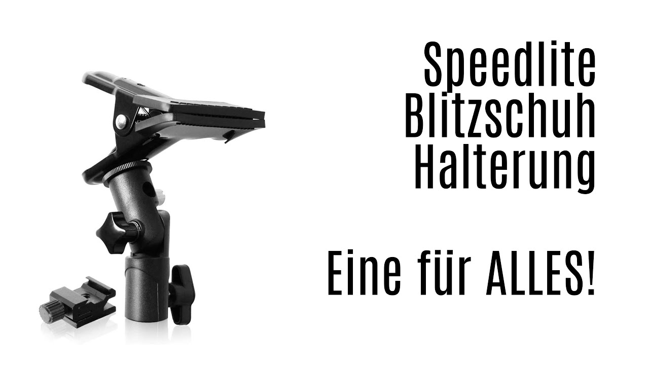 Review: Speedlite Blitzschuh Halterung von Selens - Warum ist diese Halterung so gut?