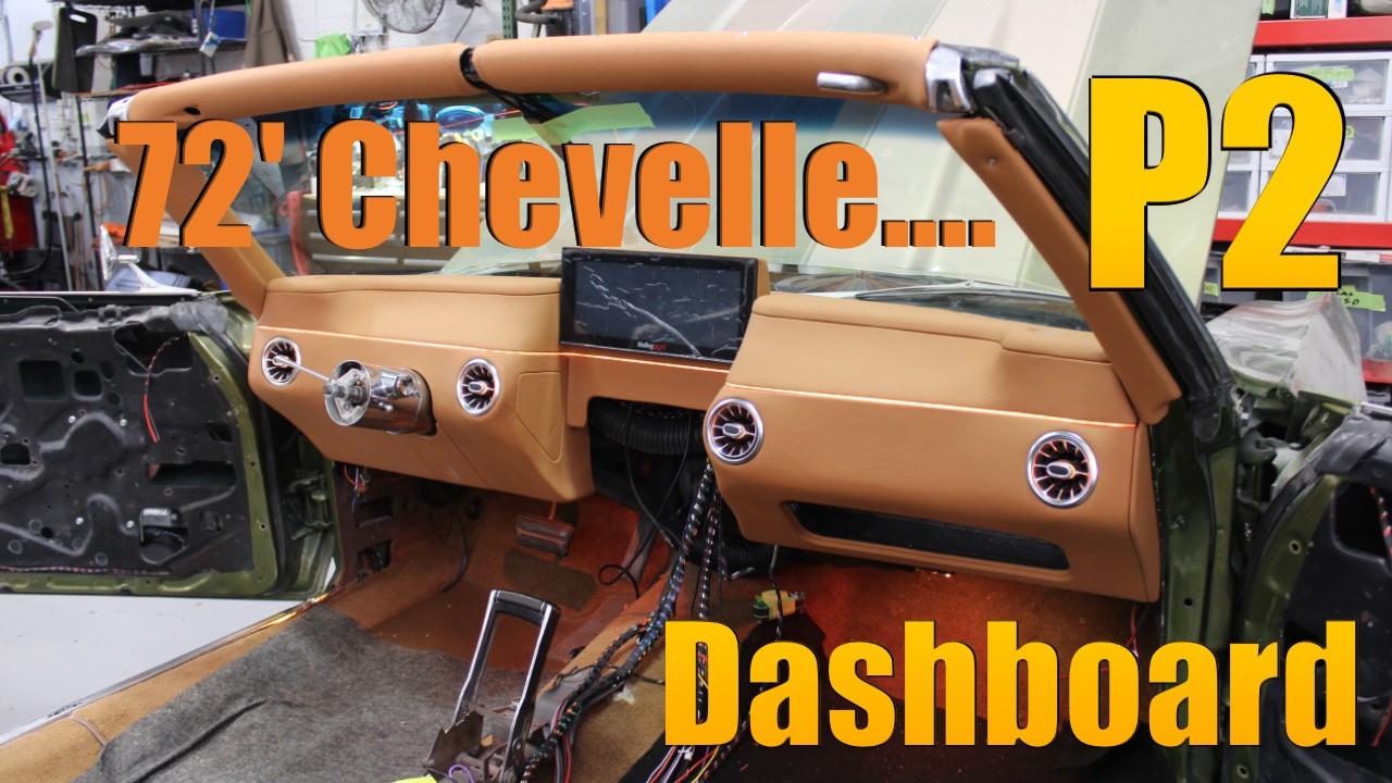 Insane Full Custom Interior! 1972 Chevelle P2 #chevychevelle #chevelle #carcustom #caraudio #carfab