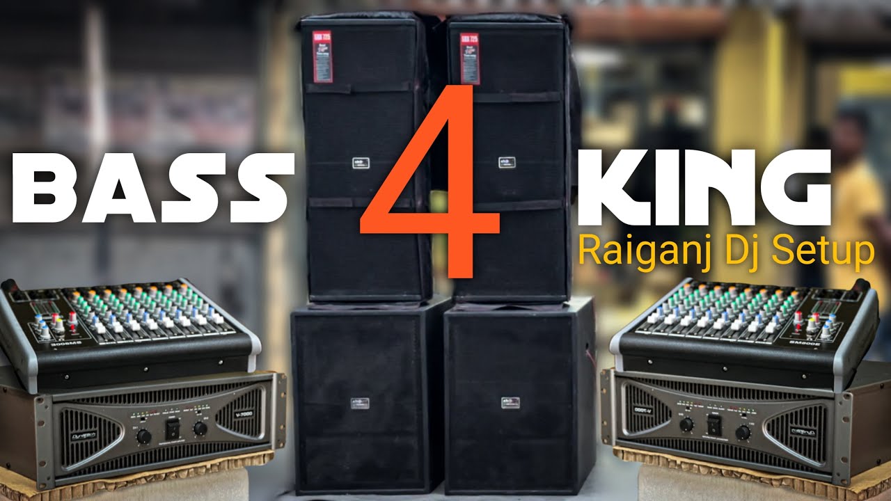 Bass king 4 | Dynatech 7000 Amplifier,3400W Top And 3400W Bass | Full Sound Testing by Pijush Sarkar