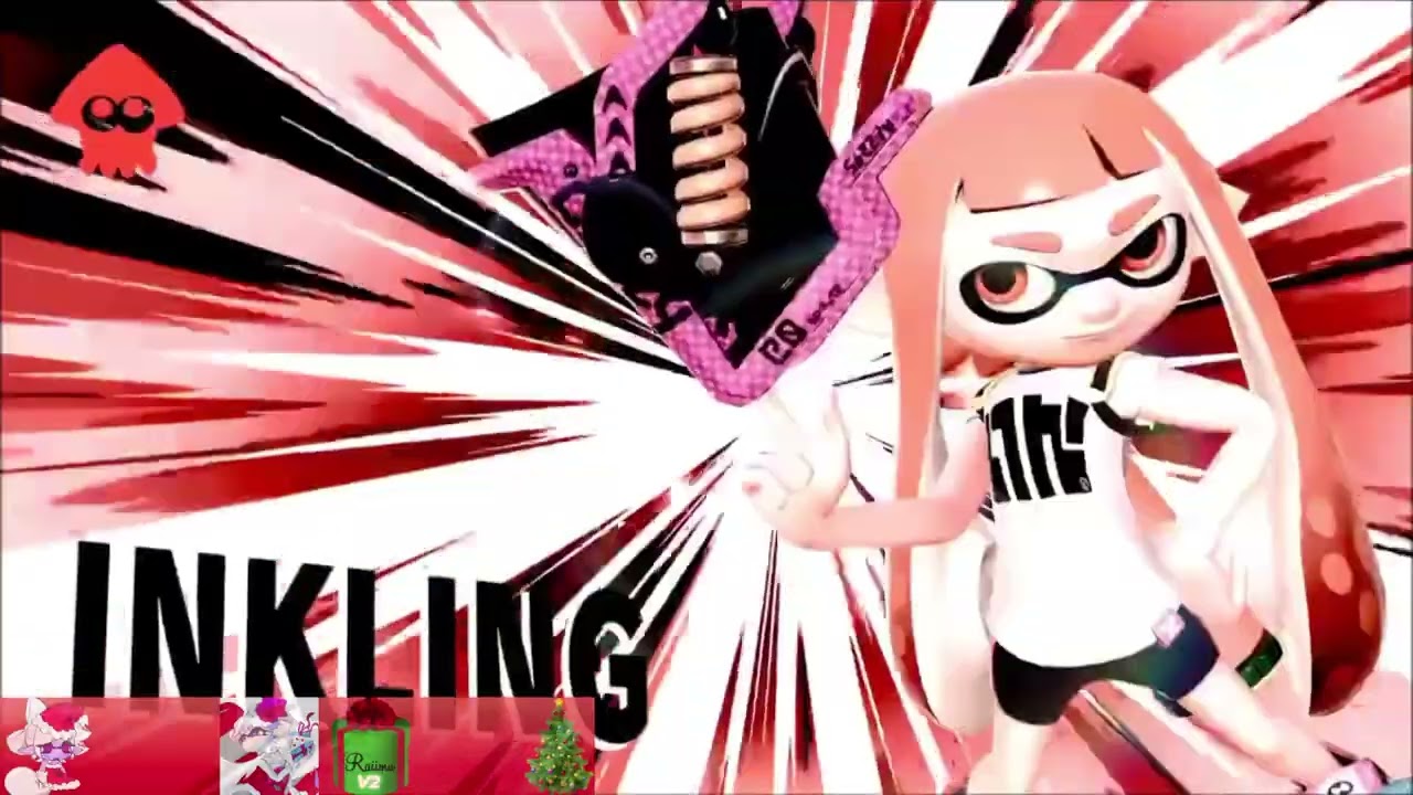 SSBU Inkling Victory Pose Sparta Seattle PE V2 Remix