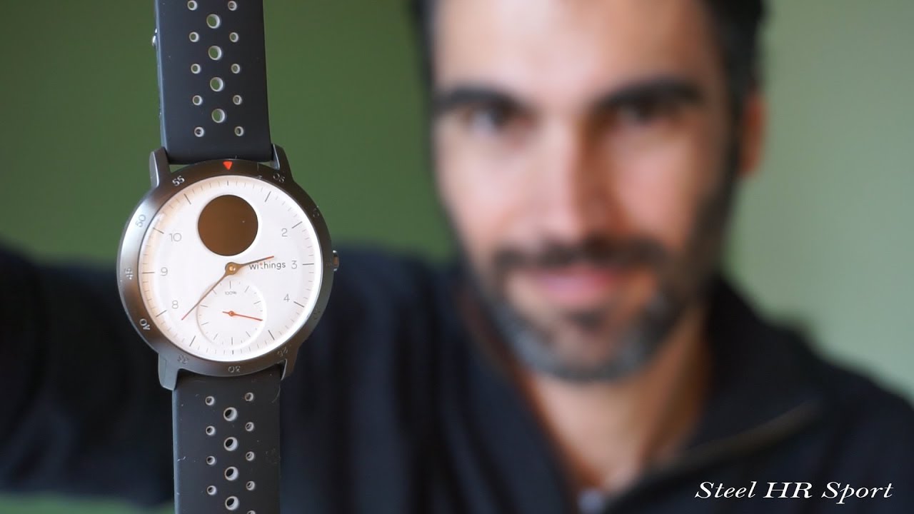 Withings Steel HR Sport, SmartWatch híbrido | review en español