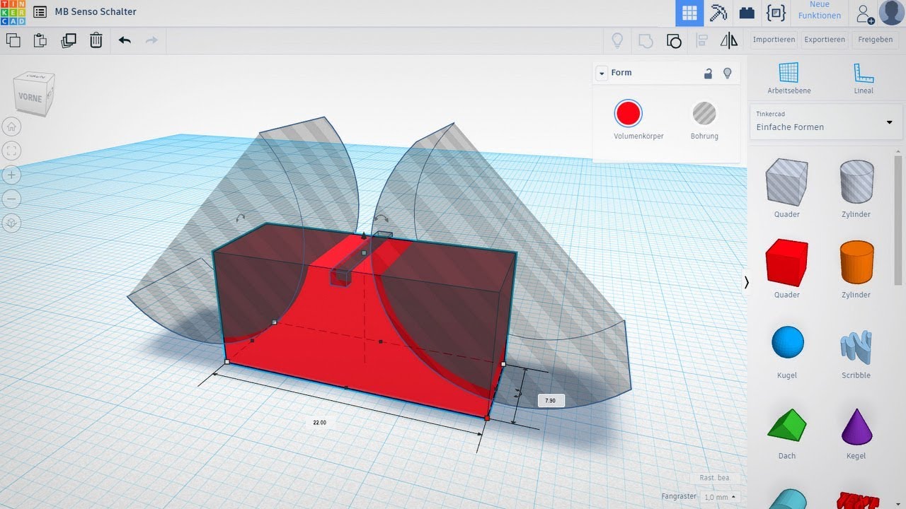 Anycubic I3 Mega #05 - Eigene Objekte designen & drucken