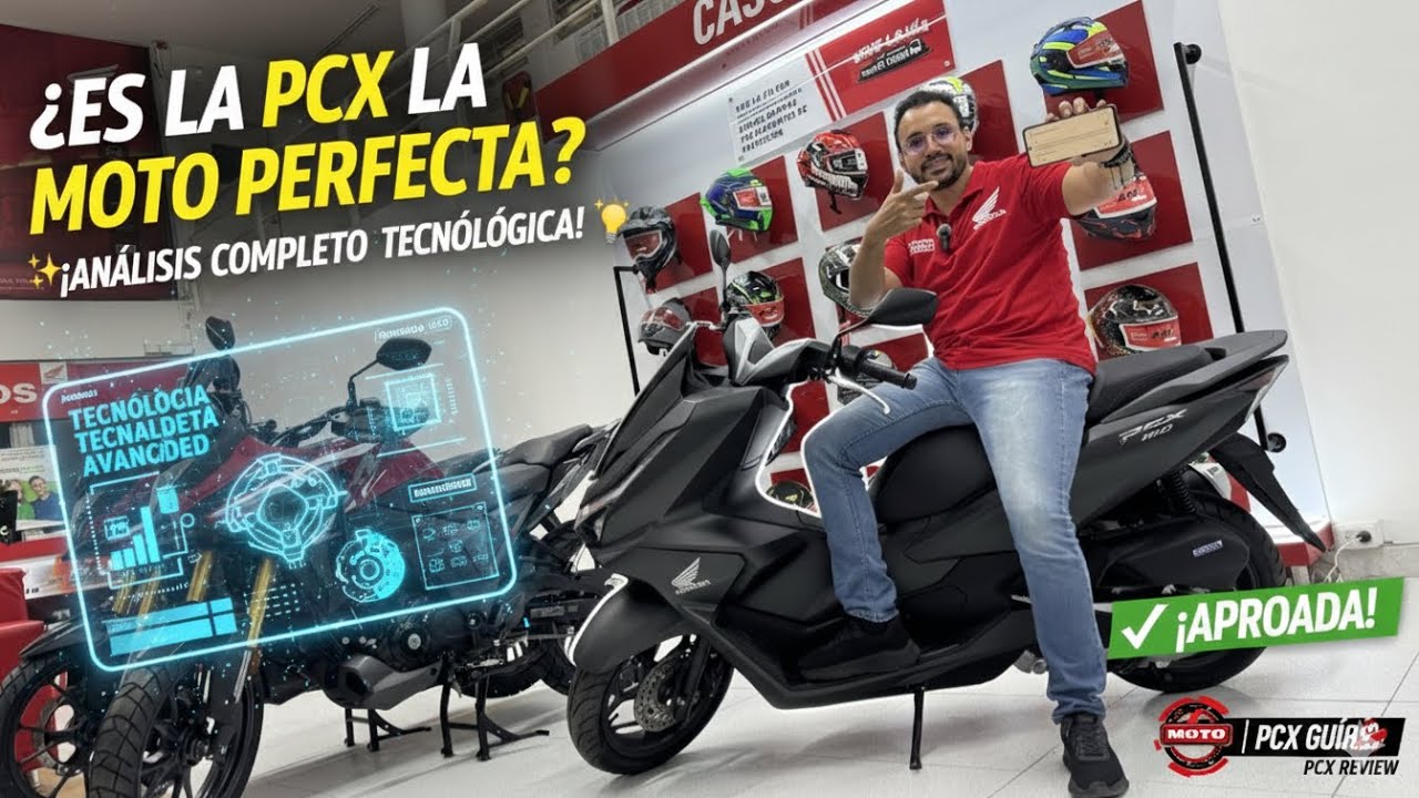 Qué piensa la IA 🤖 de la pcx 160 honda pantalla TFT 