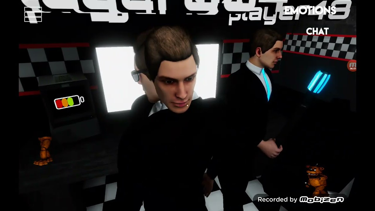 Animatronics simülatör multiplayer oynadık! mekanın dışına çıktık(bahçe)