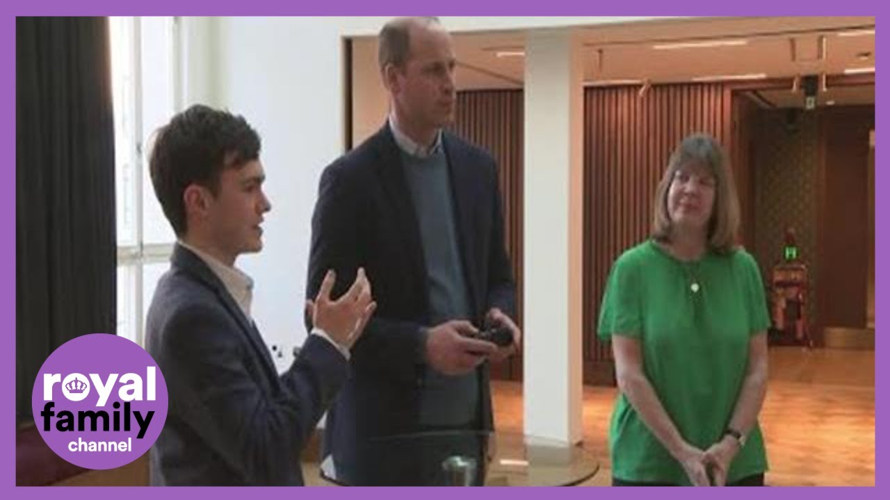 Prince William Shows He's No Gaming Noob on Visit to BAFTA