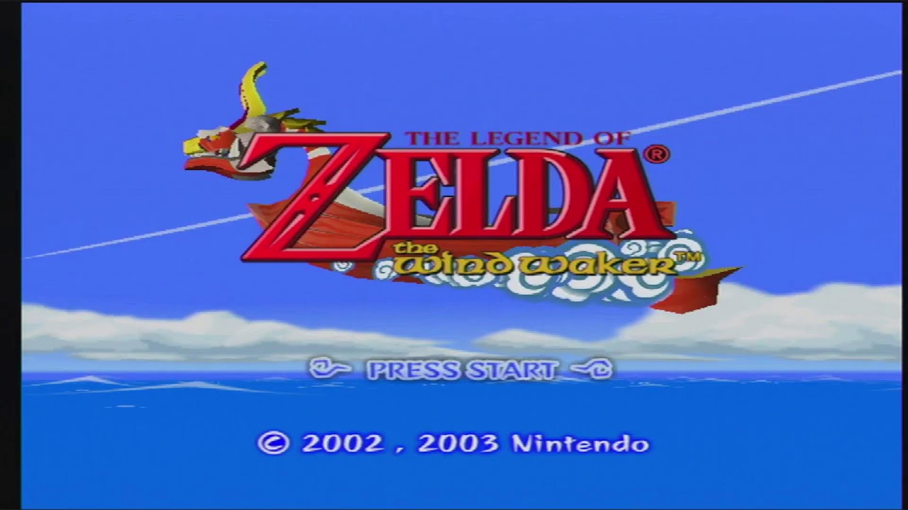 THE LEGEND OF ZELDA THE WINDWAKER GAMECUBE