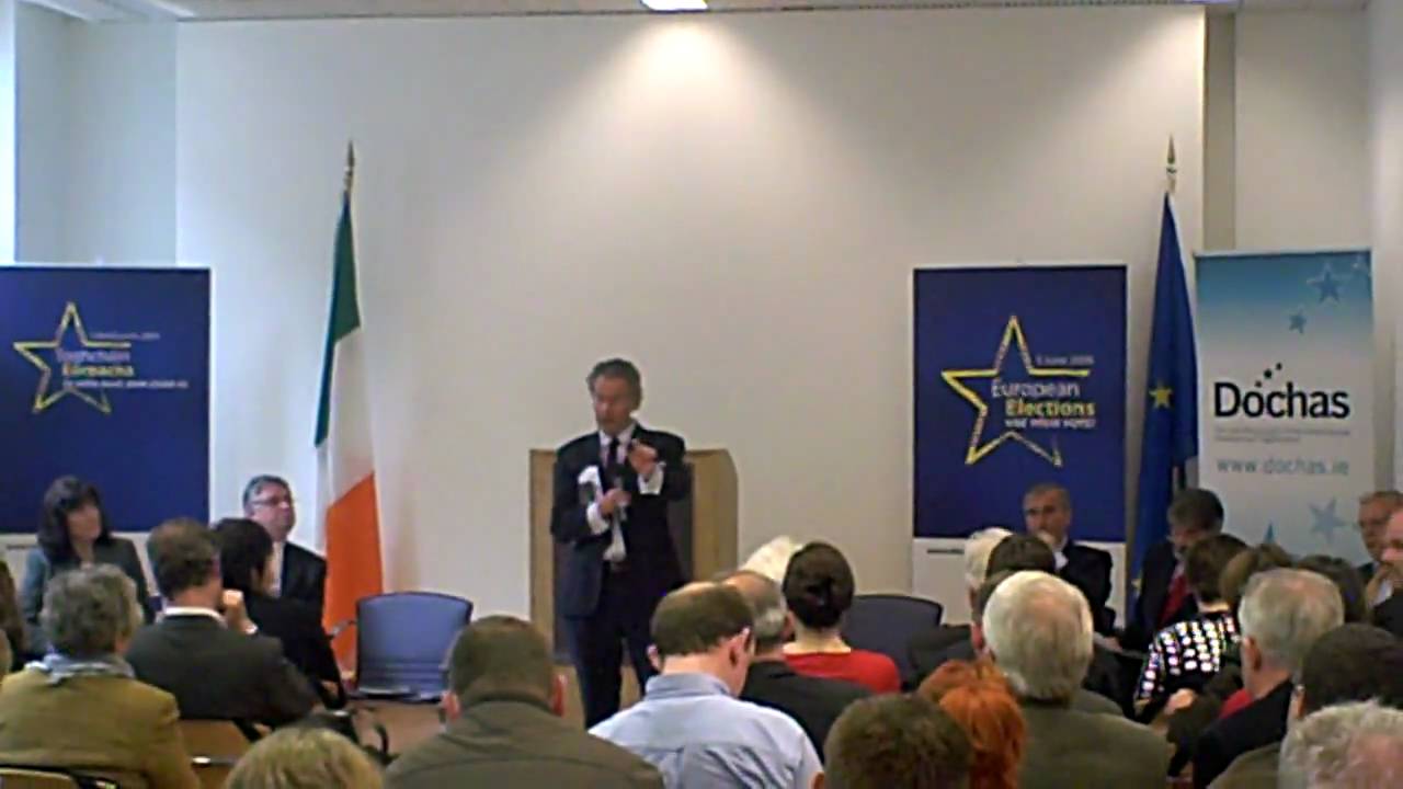 Fintan O'Toole at the D&oacute;chas public debate with Irish MEP candidates - Sum-up