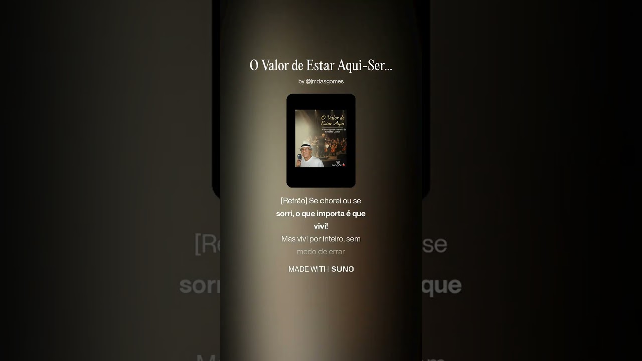 O Valor de Estar Aqui-Sertanejo
