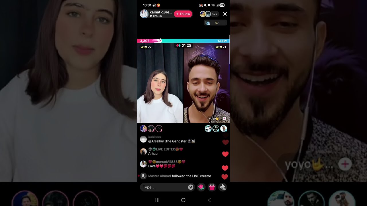 kainat qureshi tik tok live match today 26 02 2026