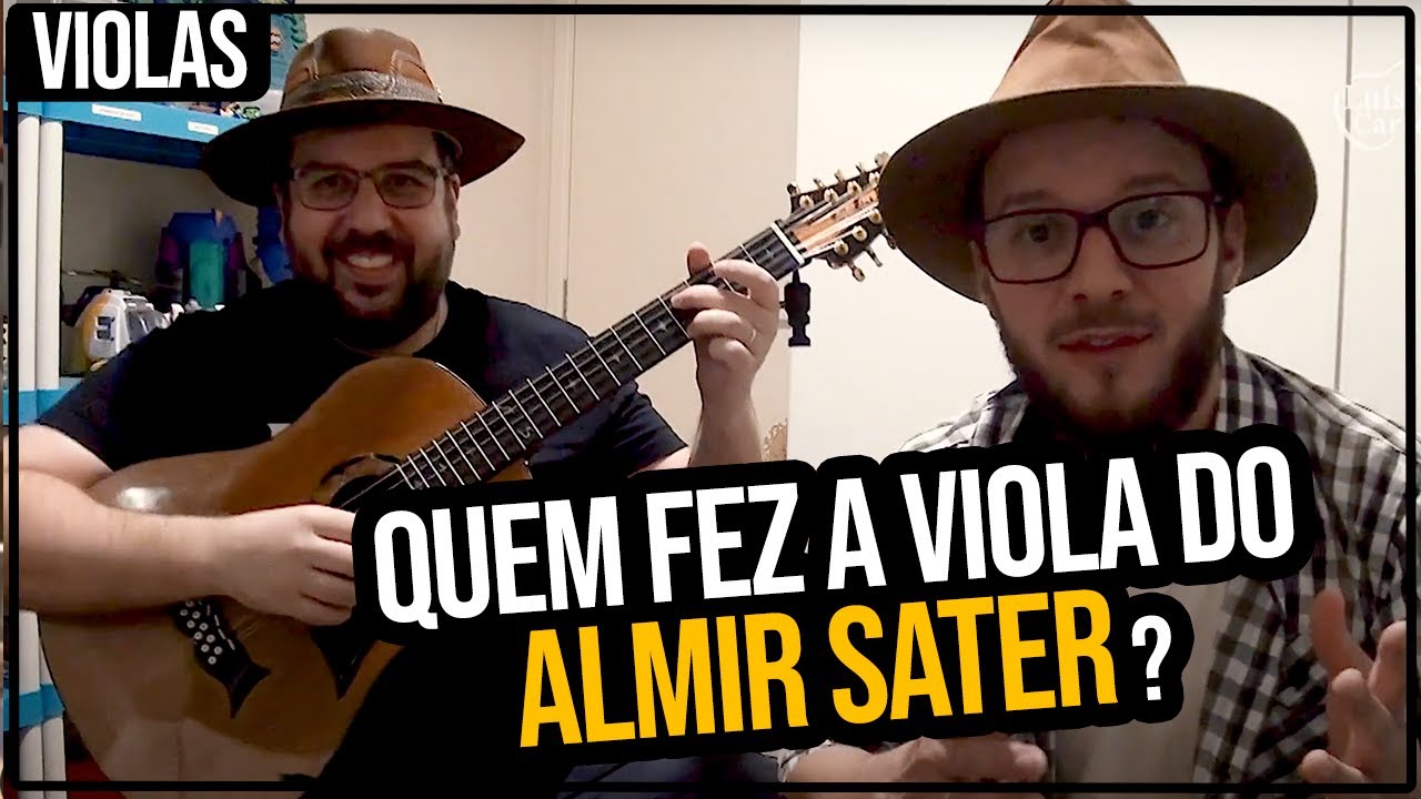 Quem faz as VIOLAS do ALMIR SATER? | Viola Hugo Arantes