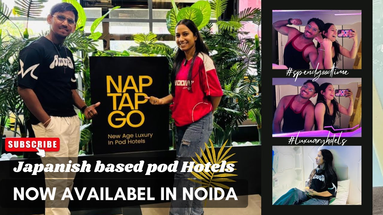 India’s Most Luxurious Pod Hotel Experience 🛌 | Napetop Go Vlog | Hidden Gem in Delhi NCR
