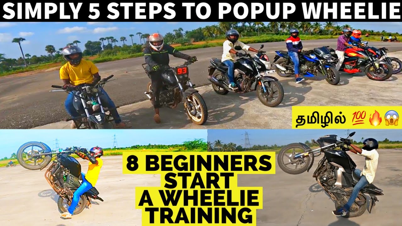 5 STEPS TO POP UP WHEELIE EASILY 😱 | LIVE EXPLANATION IN TAMIL 💔 | @ktmdhana