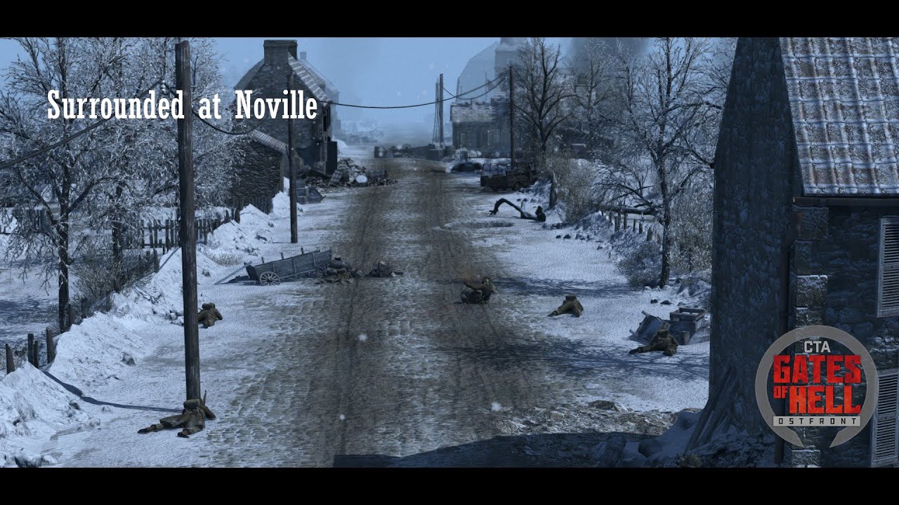 Call to Arms Gates of Hell: OSTFRONT / AIRBORNE DLC / SURROUNDED AT NOVILLE / ARDENNES - BELGIUM