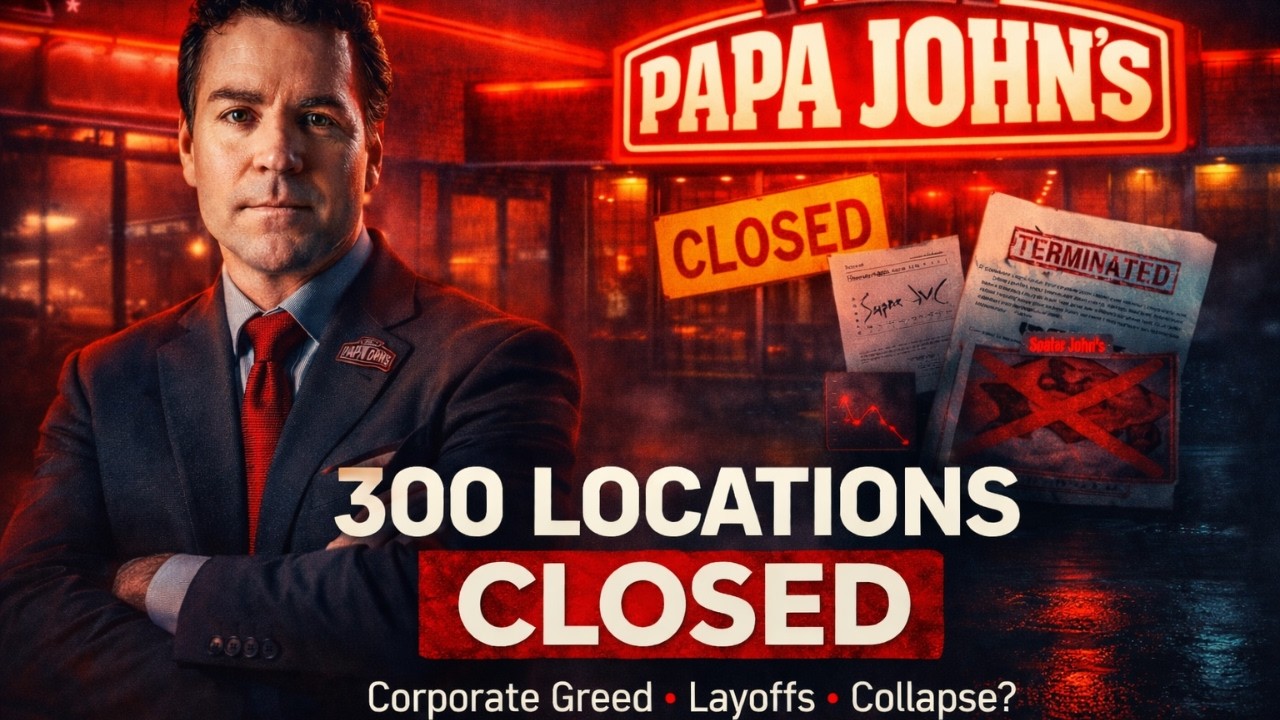 Is Papa John's on the Brink of DISASTER After 300 Store Closures?