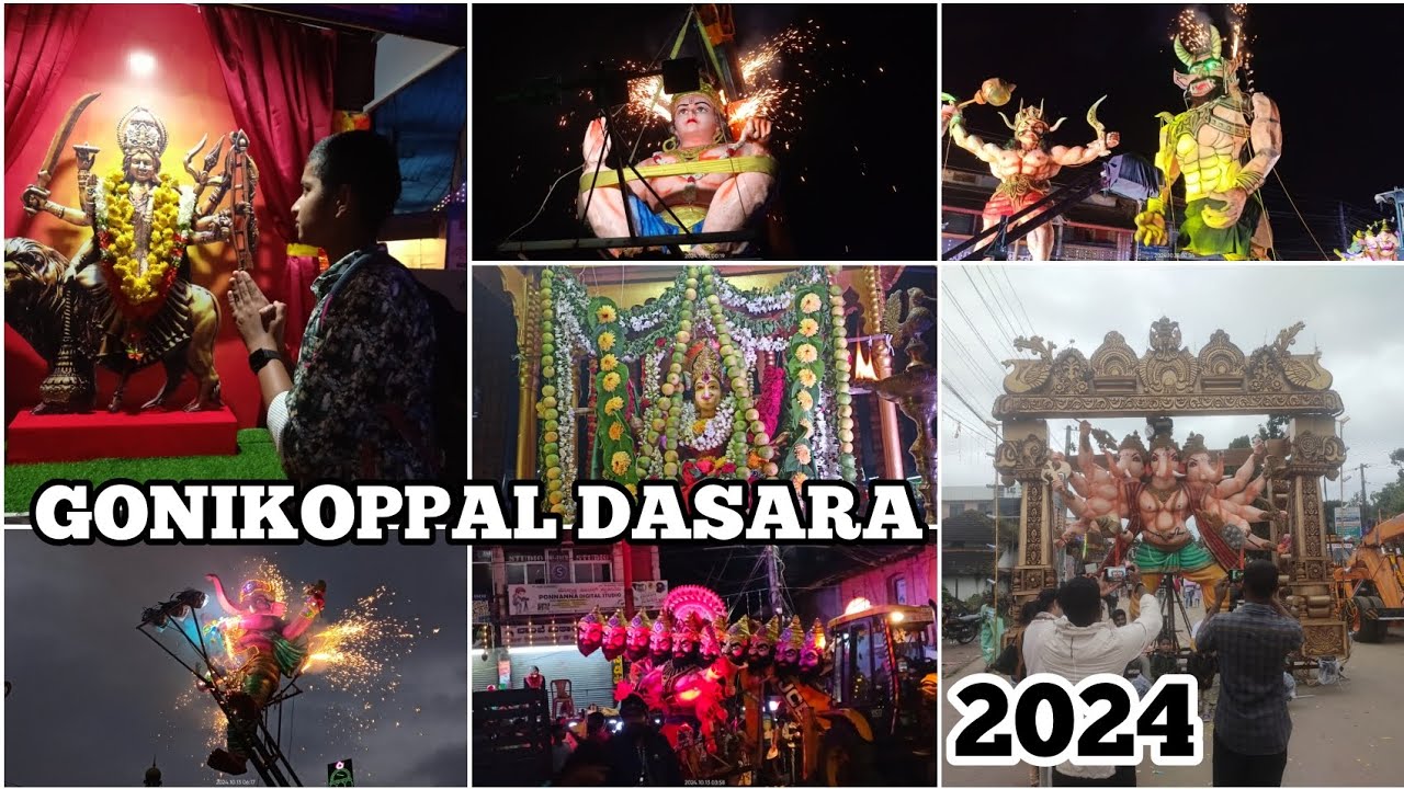 GONIKOPPAL DASARA HILIGHTS 2024 💥