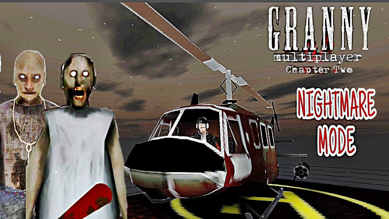 Cursed House Multiplayer 2 Helicopter Escape In Nightmare Mode GMM