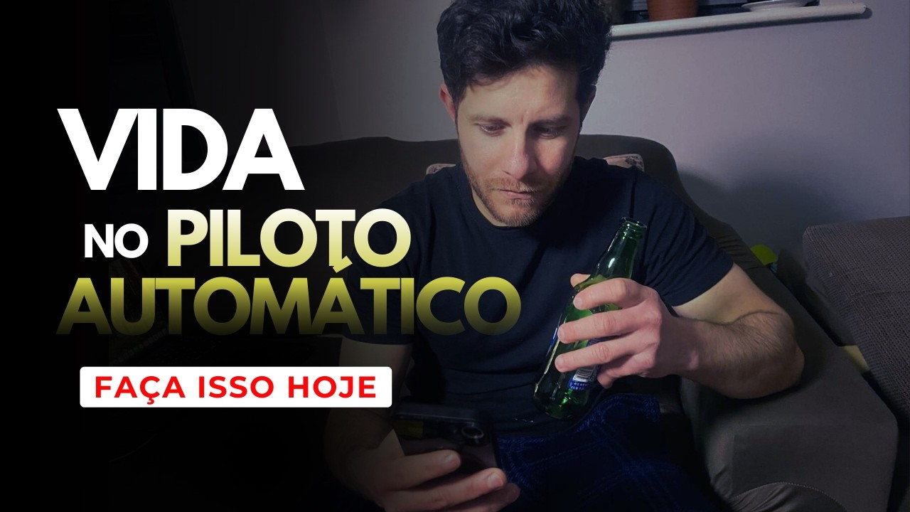 Você Não Está Cansado, Está no Piloto Automático (Como Sair Disso)