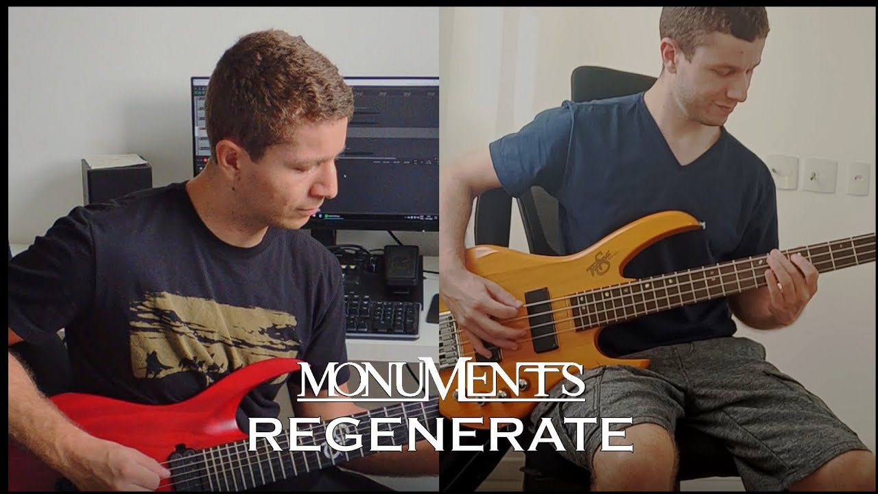 Monuments Regenerate - Guitar and Bass Cover (+Tabs)