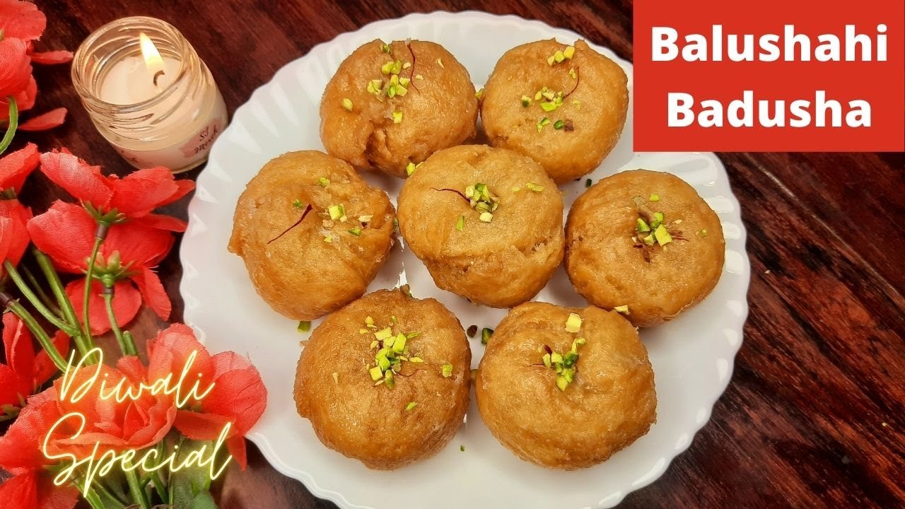 Easy Balushahi Recipe | Badusha | Diwali Sweets | Homemade Indian Sweets  | हलवाई जैसी बालूशाही