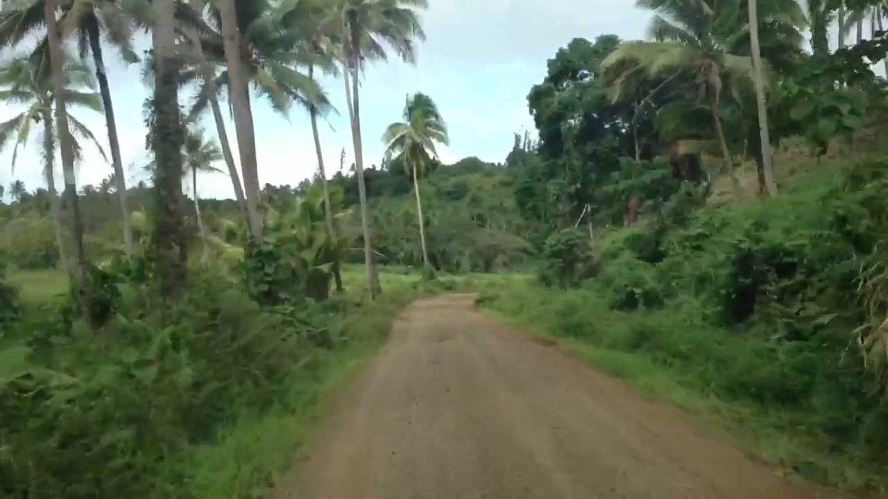 Driving to Wainunu (Fiji)
