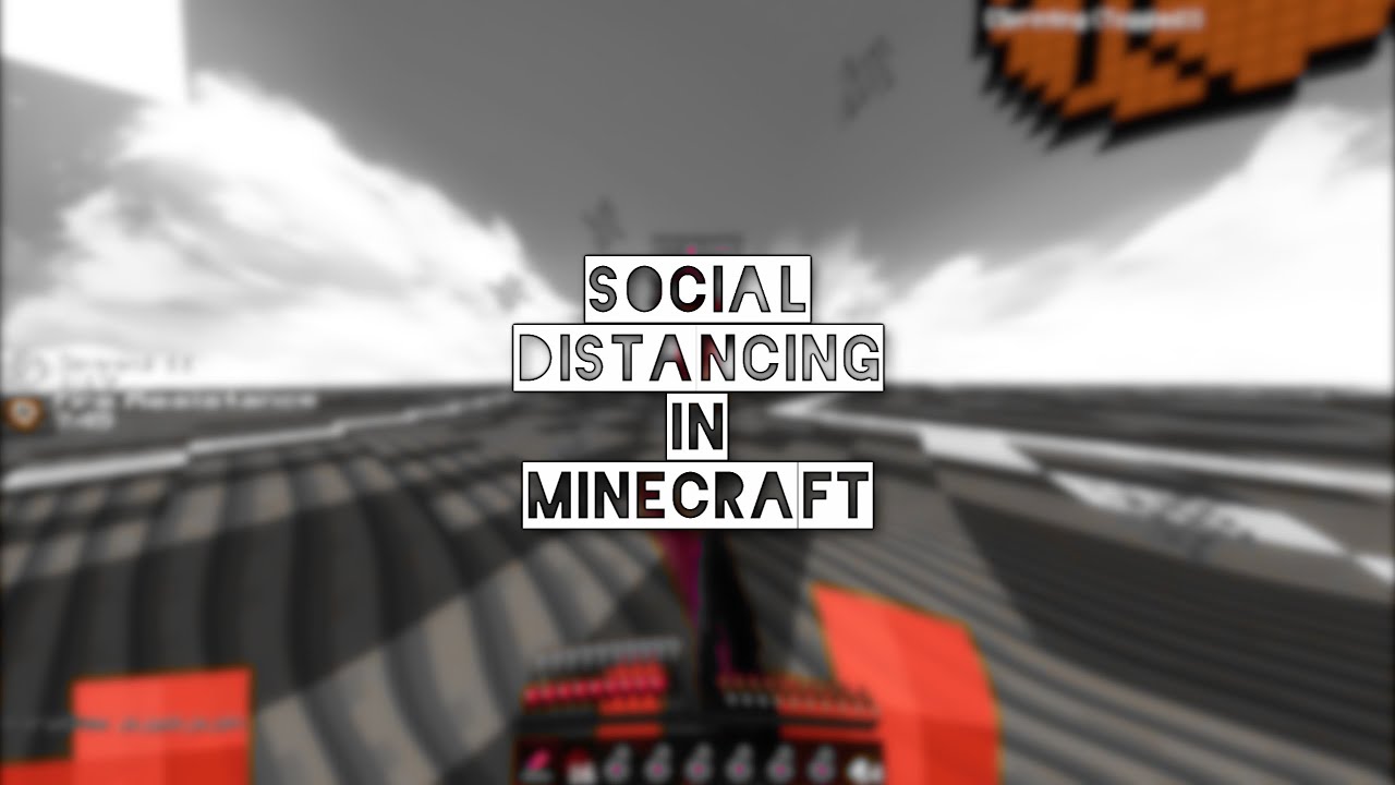 social distancing in minecraft