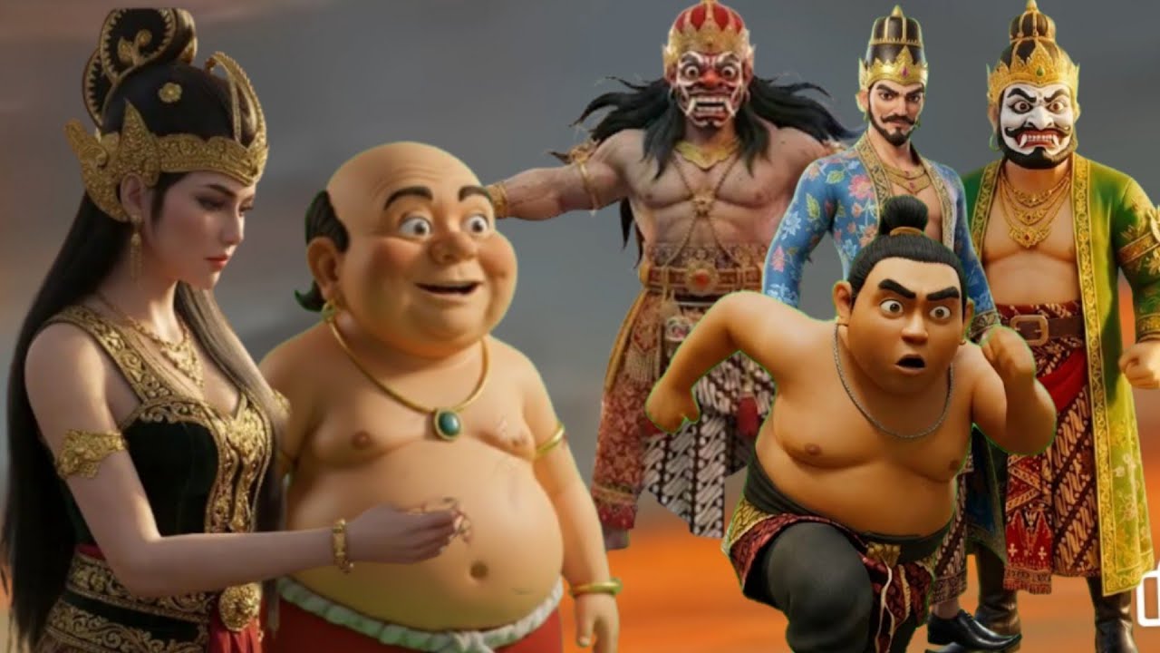 ANIMASI WAYANG KULIT📍BAGONG JADI WERKUDARA BIKIN MURKA BALADEWA