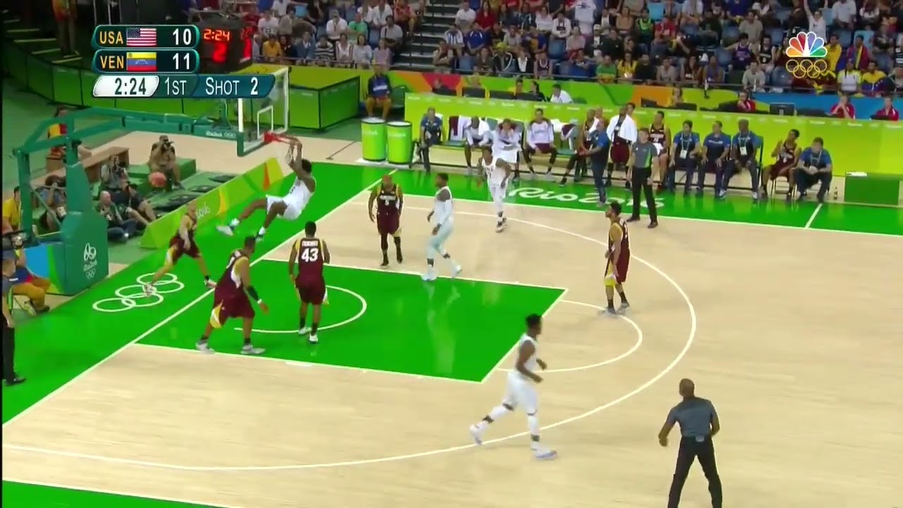 DeAndre Jordan | Scoring Highlights | Team USA | 2016 Olympics