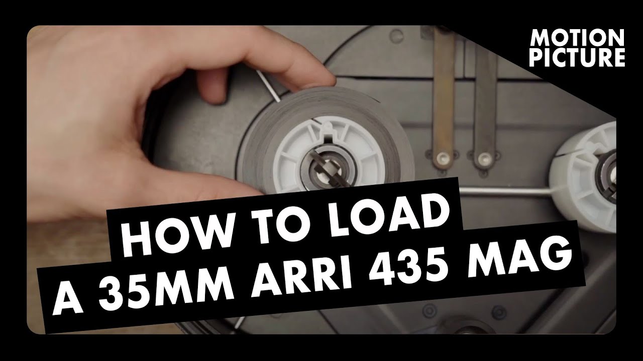 HOW TO LOAD A 35MM ARRI 435 CAMERA MAGAZINE | TUTORIAL